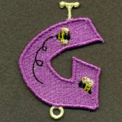 FSL Bear Alphabet 08 machine embroidery designs