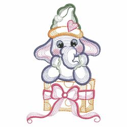 Vintage Baby Elephant 08(Sm) machine embroidery designs