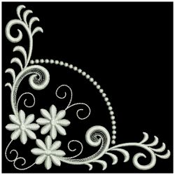 White Work Elegance 2 11(Md) machine embroidery designs