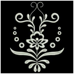 White Work Elegance 2 12(Md) machine embroidery designs