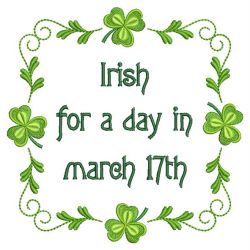 St.Patricks Day 04 machine embroidery designs