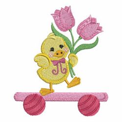 Easter Train 03 machine embroidery designs
