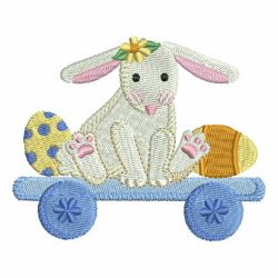 Easter Train 04 machine embroidery designs