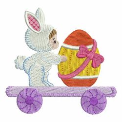 Easter Train 10 machine embroidery designs