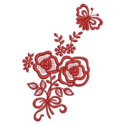 Simple Roses 03(Sm) machine embroidery designs