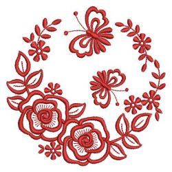 Simple Roses 08(Md) machine embroidery designs