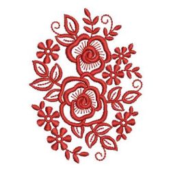 Simple Roses 12(Sm) machine embroidery designs