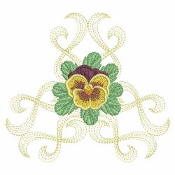 Pansy Decor 06(Sm) machine embroidery designs