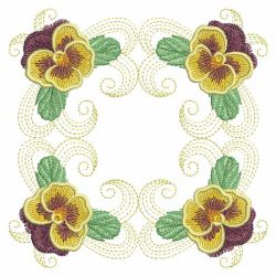 Pansy Decor 07(Md) machine embroidery designs