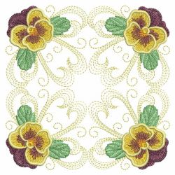 Pansy Decor 10(Md) machine embroidery designs