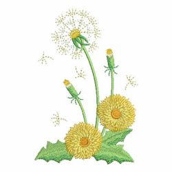 Dandelion 04 machine embroidery designs