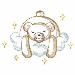 Sleepy Bear 03(Lg) machine embroidery designs