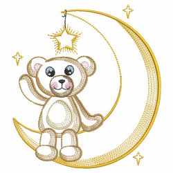 Sleepy Bear 08(Lg) machine embroidery designs