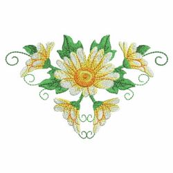 April Daisy 2 09 machine embroidery designs