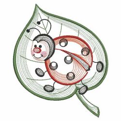 Sweet Little Ladybug(Md) machine embroidery designs