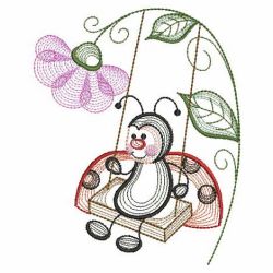 Sweet Little Ladybug 06(Lg) machine embroidery designs