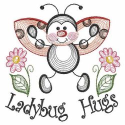 Sweet Little Ladybug 08(Sm) machine embroidery designs