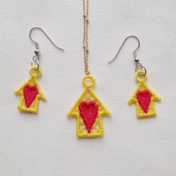FSL Earrings And Pendant 08 machine embroidery designs