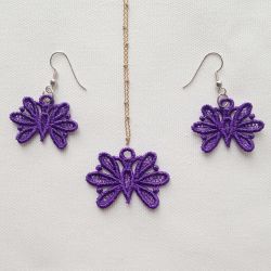 FSL Earrings And Pendant 09 machine embroidery designs