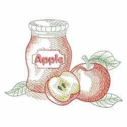 Vintage Canned Jam 03(Lg) machine embroidery designs
