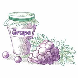 Vintage Canned Jam 09(Md) machine embroidery designs