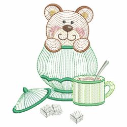 Rippled Adorable Bear(Md) machine embroidery designs