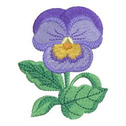 Pansy 2 01 machine embroidery designs