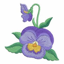 Pansy 2 02 machine embroidery designs