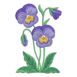 Pansy 2 03 machine embroidery designs