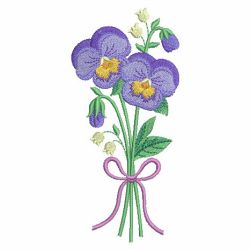 Pansy 2 07 machine embroidery designs