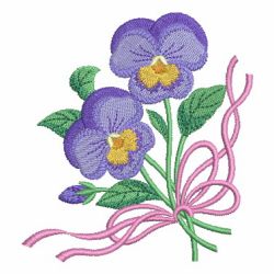 Pansy 2 08 machine embroidery designs