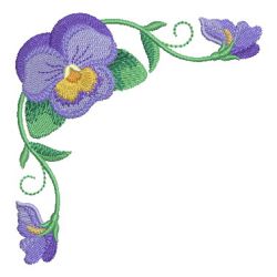 Pansy 2 10 machine embroidery designs