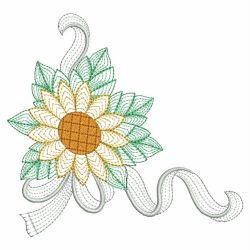 Vintage Sunflowers 10(Md) machine embroidery designs