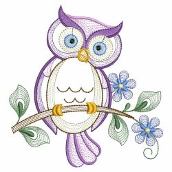 Spring Owls 10(Md) machine embroidery designs