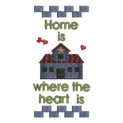 Home Is Where The Heart Is 04 machine embroidery designs