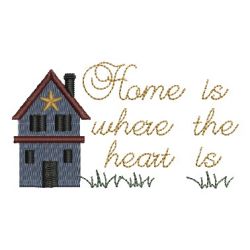 Home Is Where The Heart Is 10 machine embroidery designs