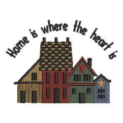 Home Is Where The Heart Is 12 machine embroidery designs