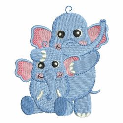 Mom And Baby Animal 2 03 machine embroidery designs