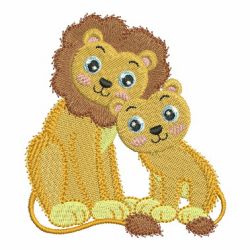 Mom And Baby Animal 2 06 machine embroidery designs