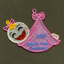 FSL Babys 1st Christmas 2 04 machine embroidery designs