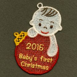 FSL Babys 1st Christmas 2 08 machine embroidery designs