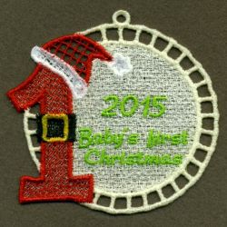 FSL Babys 1st Christmas 2 09 machine embroidery designs