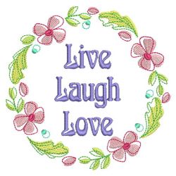 Live Simply 02(Lg) machine embroidery designs