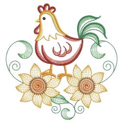 Chicken 10(Sm) machine embroidery designs