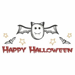 Happy Halloween 2 04(Md) machine embroidery designs