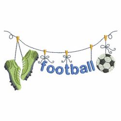 Sports Ball Clothesline 06 machine embroidery designs