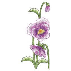 Pansy Beauty 05(Sm) machine embroidery designs