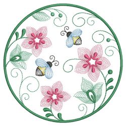 All Around Blooms 02(Lg) machine embroidery designs