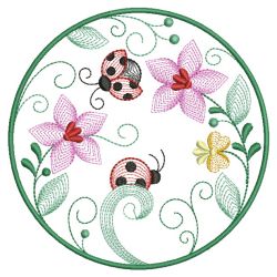 All Around Blooms 03(Lg) machine embroidery designs