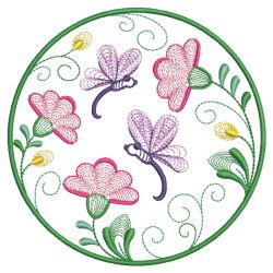 All Around Blooms 06(Lg) machine embroidery designs
